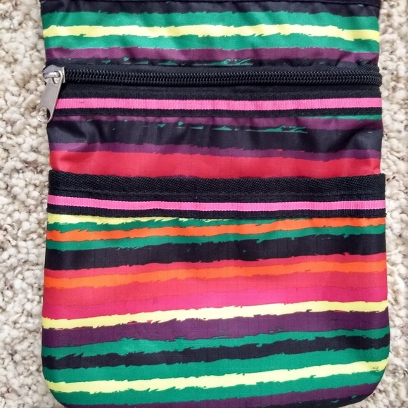 Colorful Striped Crossbody Bag - Picture 2 of 3